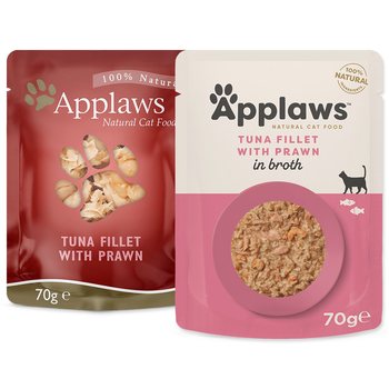 Kapsička Applaws Cat tuňák a krevety 70g-KARTON