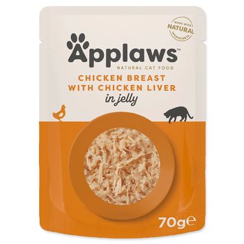 Kapsička Applaws Cat pouch kuře s játry v želé 70g-KS