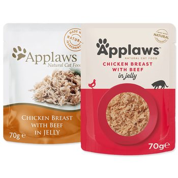 Kapsička Applaws Cat kuře s hovězím v želé 70g-KARTON