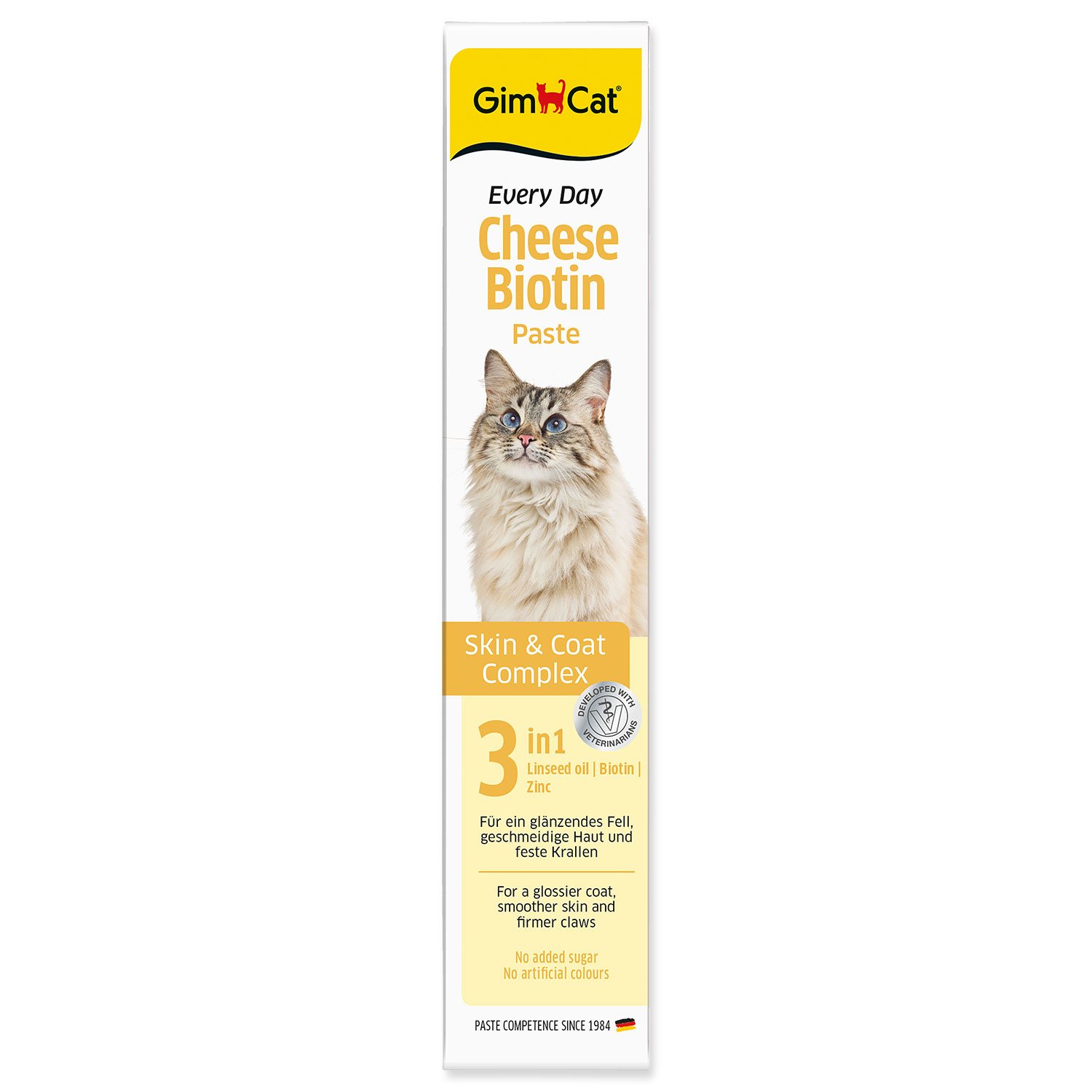 Pasta GimCat Käse-Paste sýr s biotinem 50g-KS