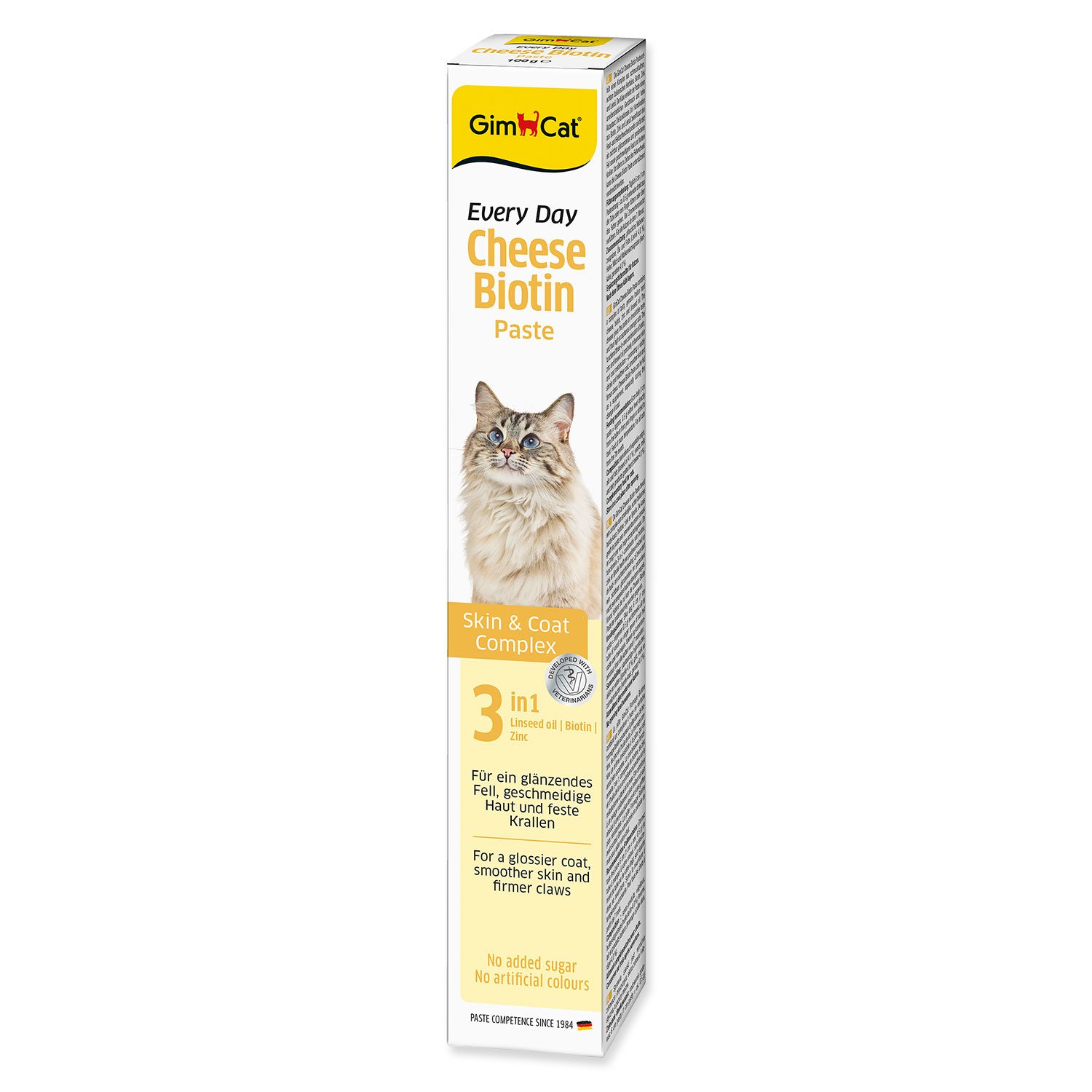 Pasta GimCat Käse-Paste sýr s biotinem 100g-KS