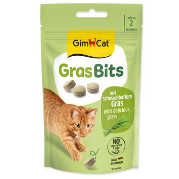 Pochoutka GimCat Gras Bits s kočičí trávou 40g-KS