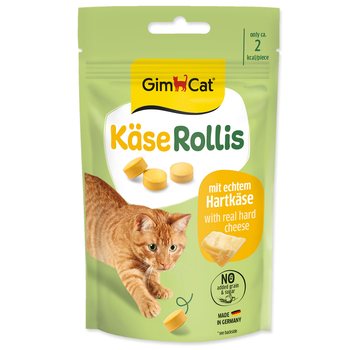 Pochoutka GimCat Käse Rollis se sýrem 40g-KS
