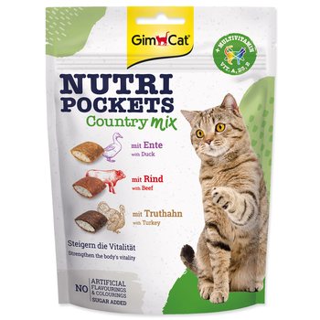 Pochoutka GimCat Nutri Pockets Country Mix 150g-KS