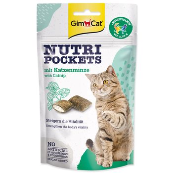 Pochoutka GimCat Nutri Pockets se šantou 60g-KS