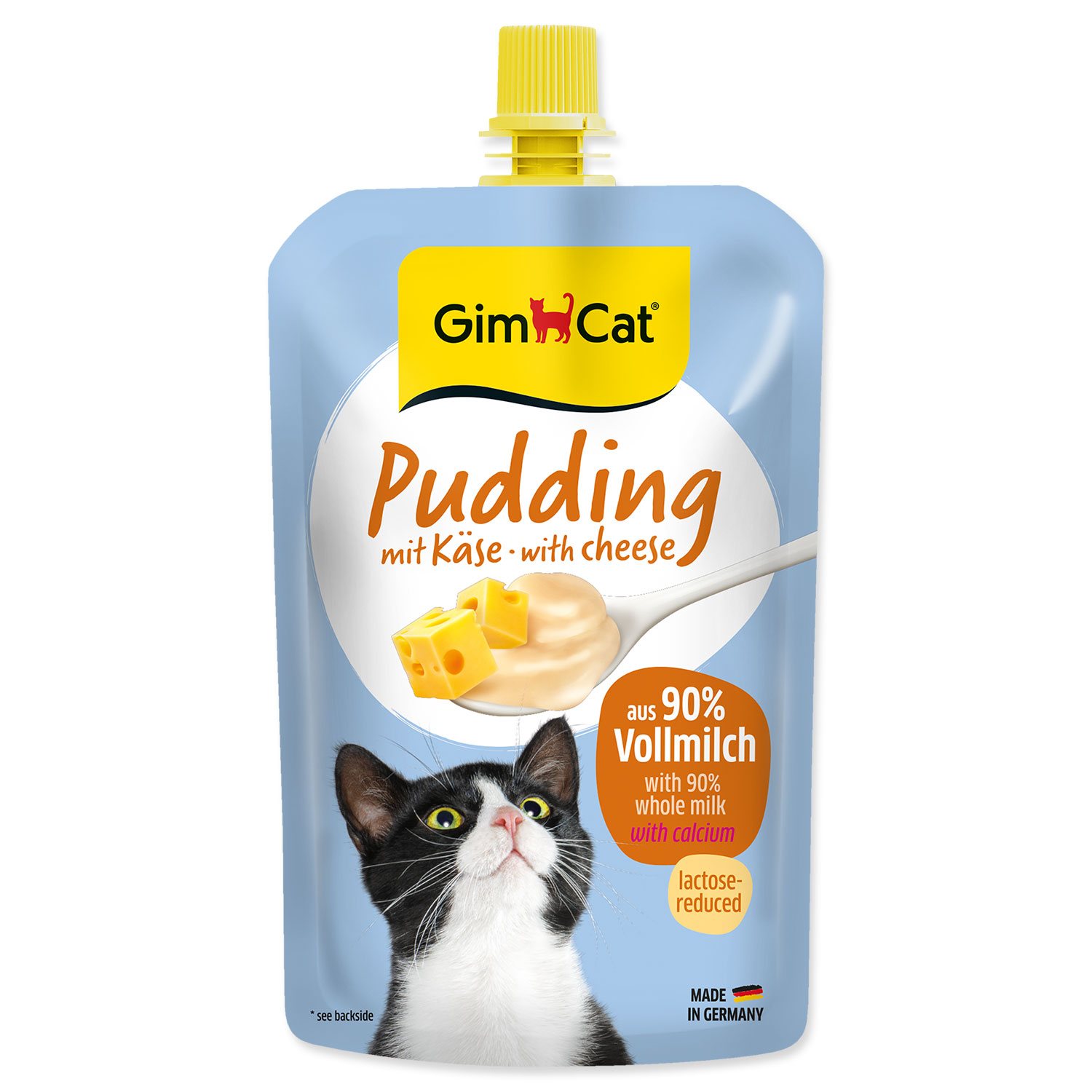 Pudink GimCat se sýrem pro kočky 100g-KS