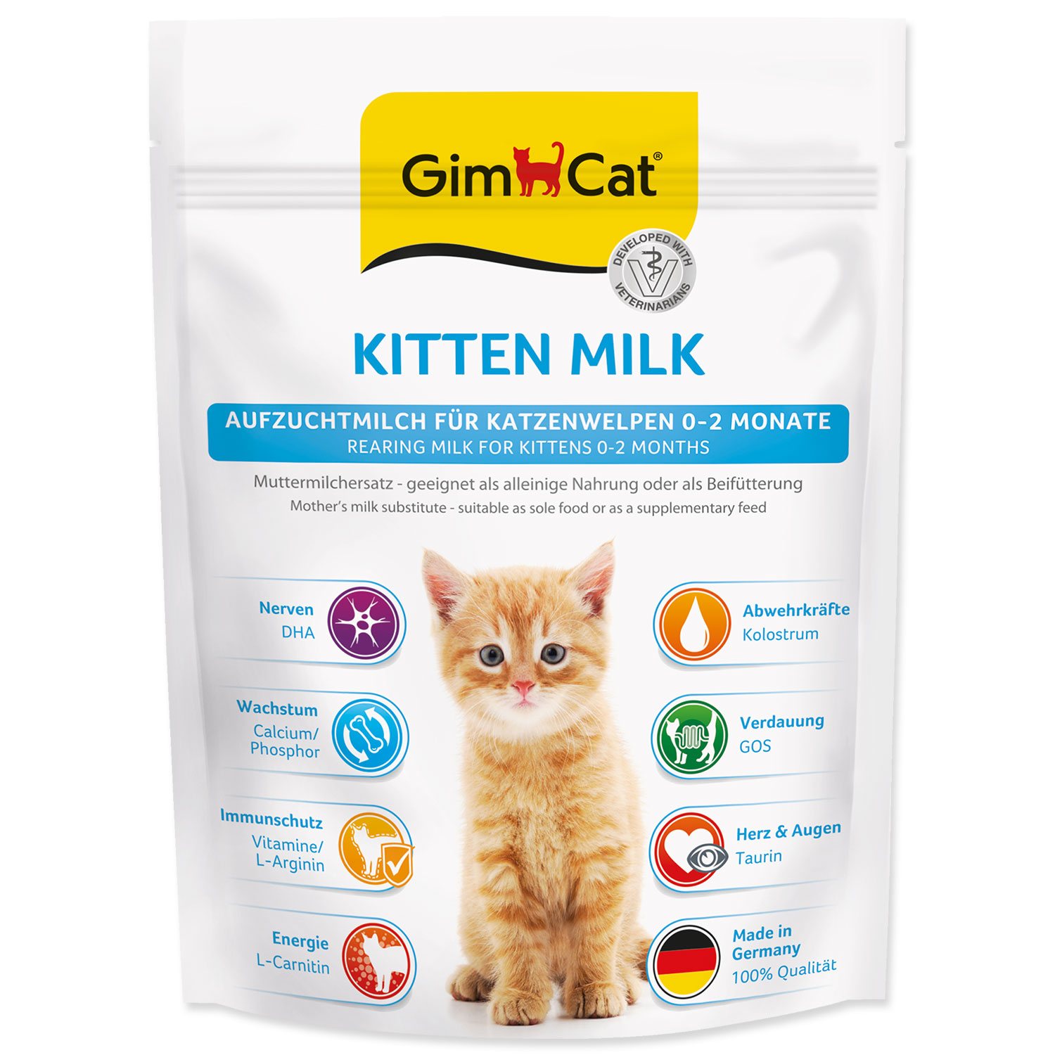 Mléko GimCat pro koťata sušené 200g-KS