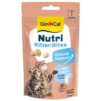 Pochoutka GimCat Nutri Kitten Bites 40g-KS