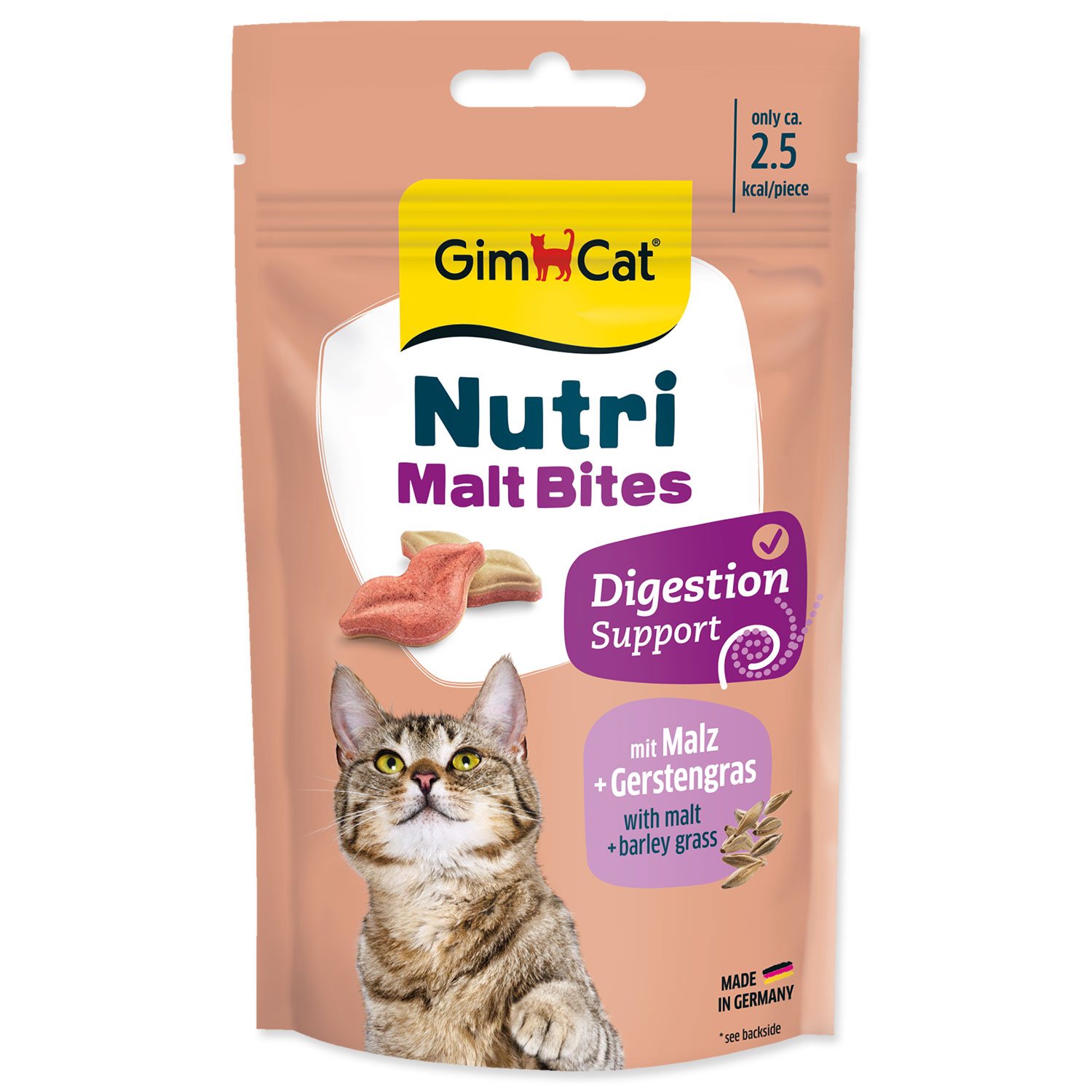 Pochoutka GimCat Nutri Malt Bites 40g-KS