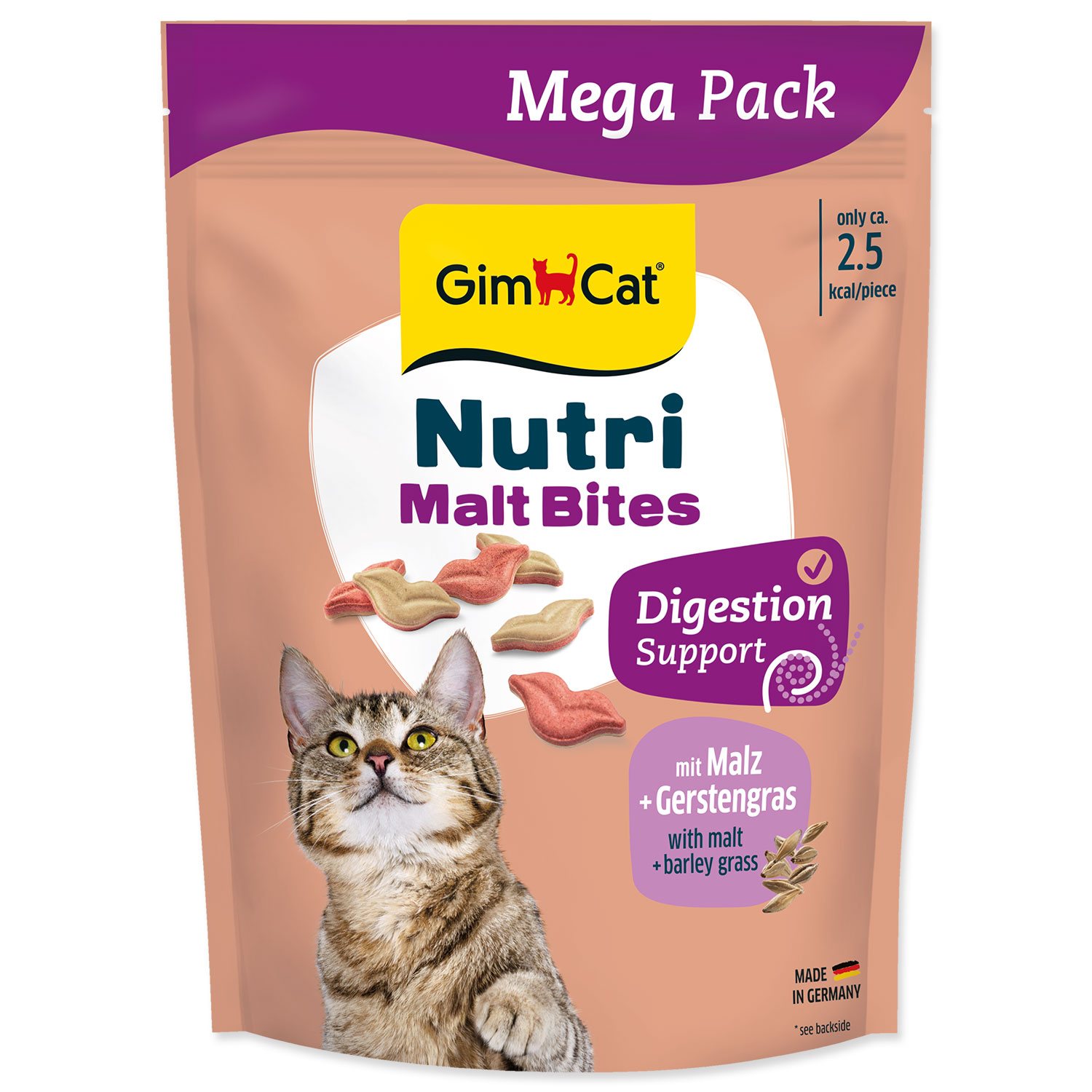 Pochoutka GimCat Nutri Malt Bites 425g-KS