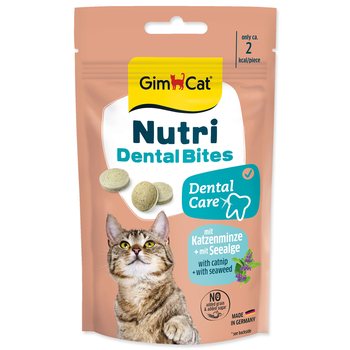 Pochoutka GimCat Nutri Dental Bites 40g-KS