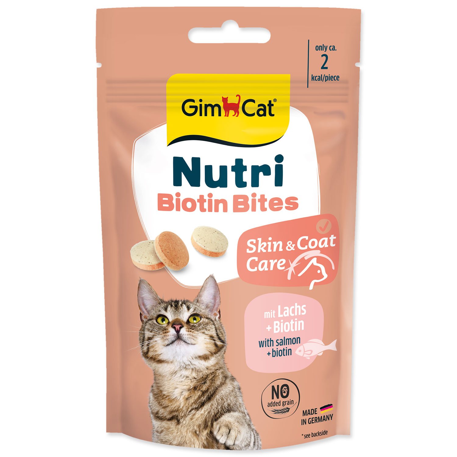 Pochoutka GimCat Nutri Biotin Bites 40g-KS