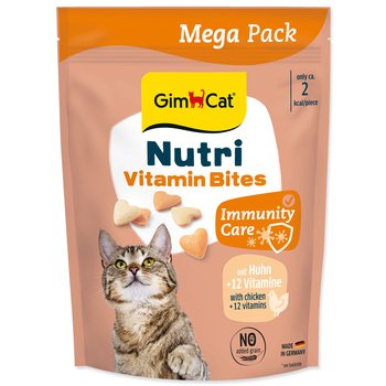 Pochoutka GimCat Nutri Multi-Vitamin Bites s kuřetem 425g-KS