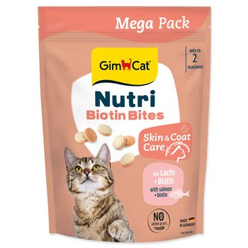 Pochoutka GimCat Nutri Biotin Bites 425g-KS