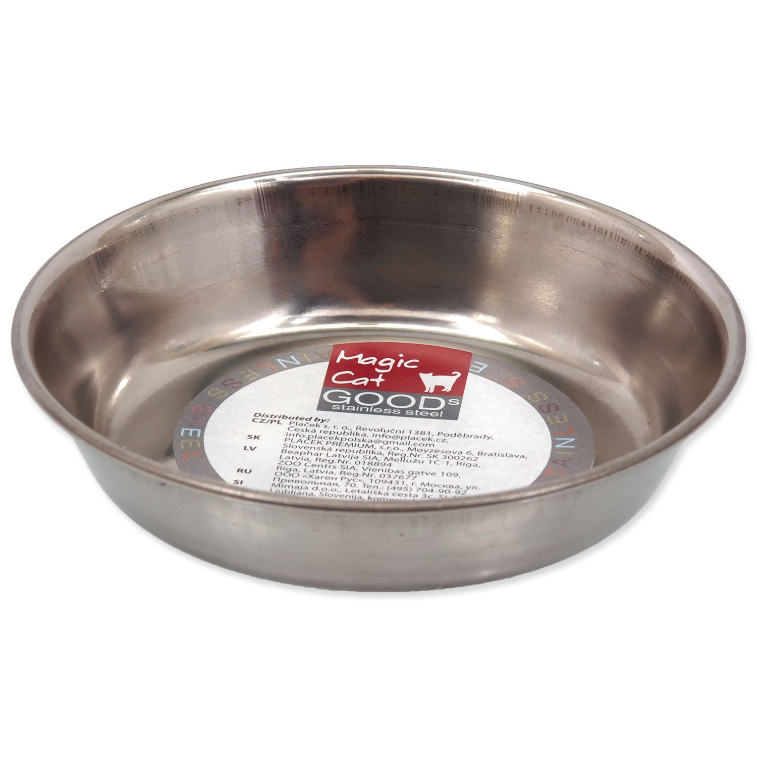 Miska Magic Cat nerez mělká 11,5cm 210ml-KS