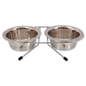 Stojánek Dog Fantasy nerez souprava 13cm 2x0,38l-KS