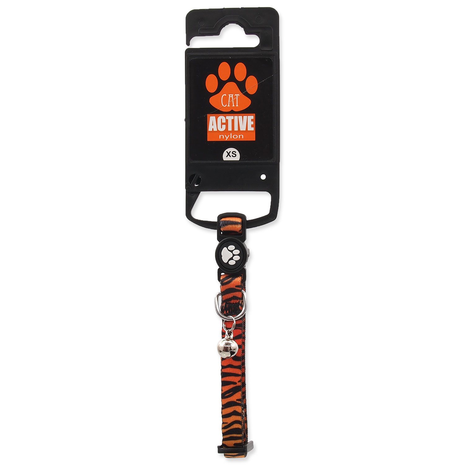 Obojek Active Cat nylon XS tygr 1x19-31cm-KS