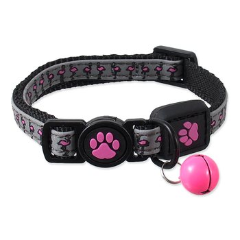Obojek Active Cat Reflective XS růžový 1x19-31cm-KS