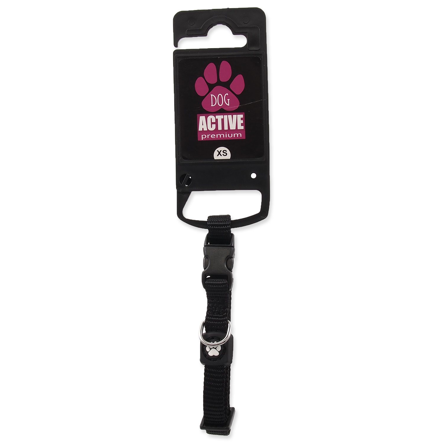 Obojek Active Dog Premium XS černý 1x21-30cm-KS
