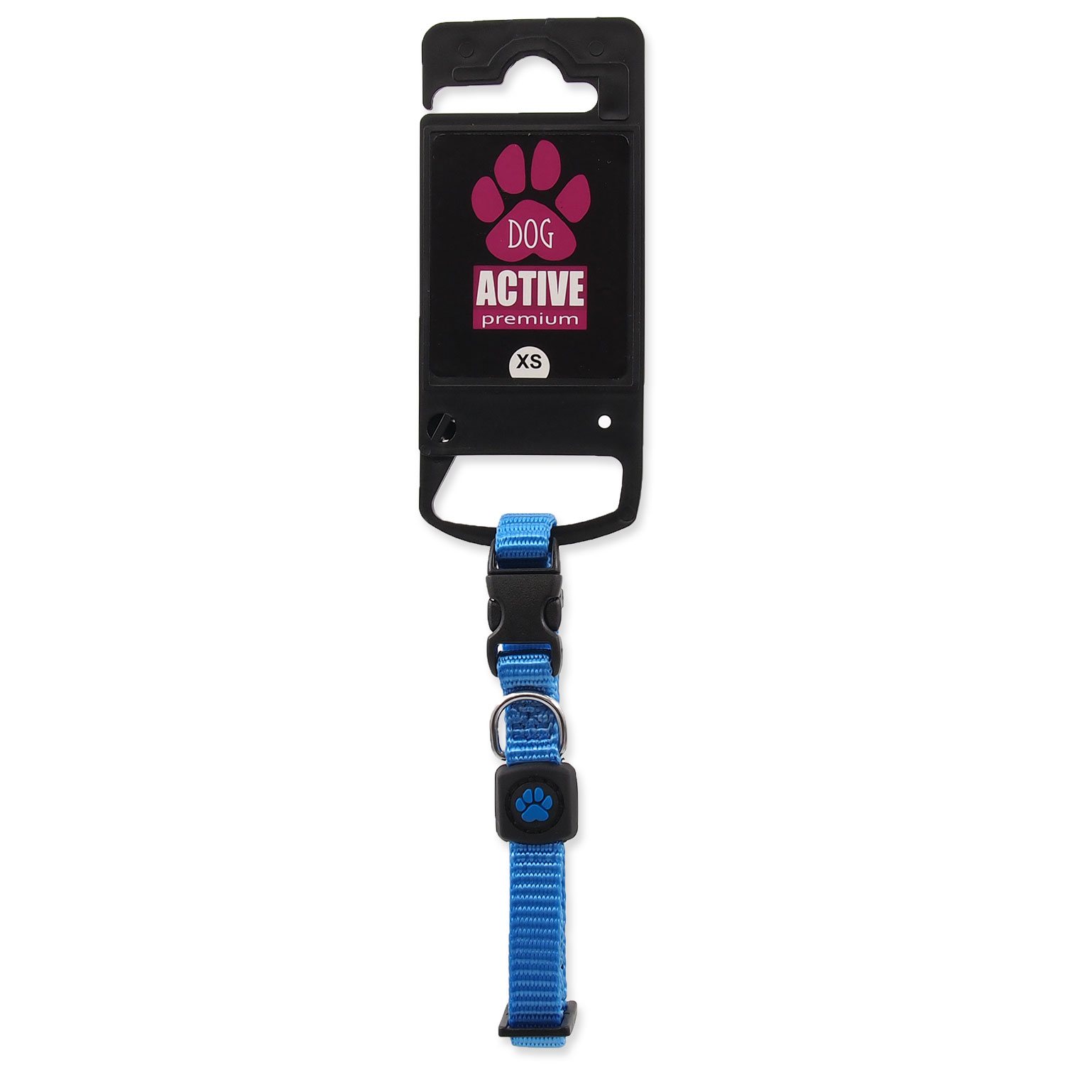 Obojek Active Dog Premium XS modrý 1x21-30cm-KS