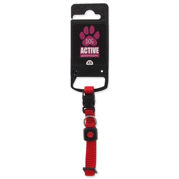 Obojek Active Dog Premium XS červený 1x21-30cm-KS
