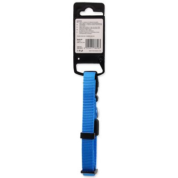 Obojek Active Dog Premium S modrý 1,5x27-37cm-KS