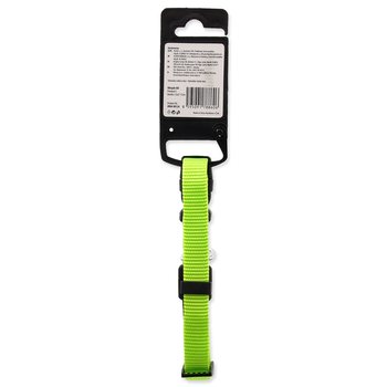 Obojek Active Dog Premium S limetka 1,5x27-37cm-KS