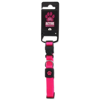 Obojek Active Dog Premium S růžový 1,5x27-37cm-KS