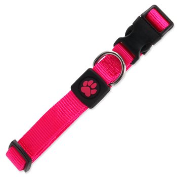 Obojek Active Dog Premium M růžový 2x34-49cm-KS