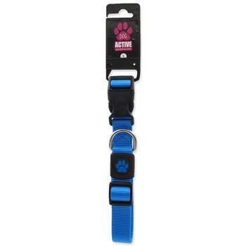 Obojek Active Dog Premium L modrý 2,5x45-68cm-KS