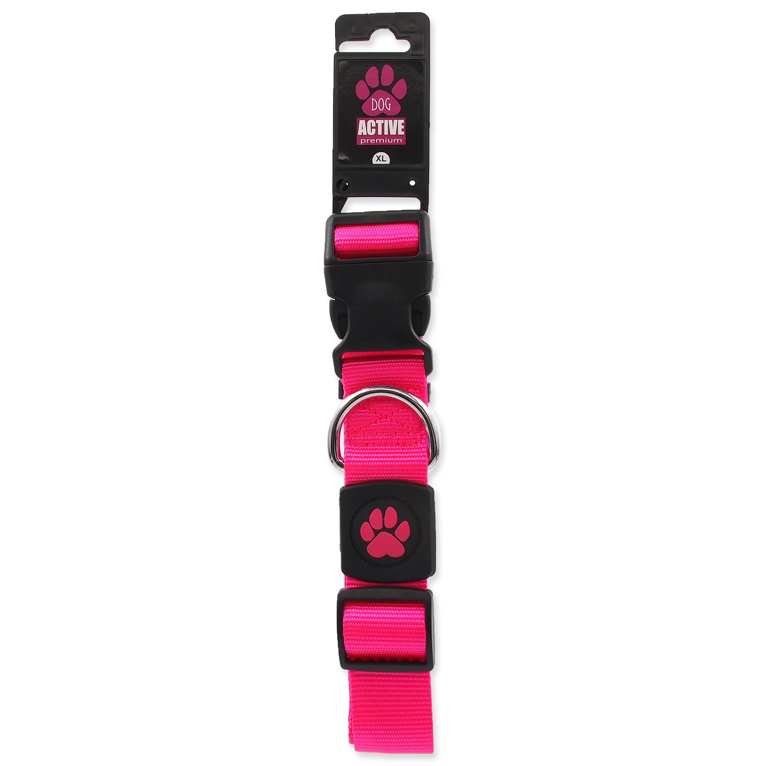 Obojek Active Dog Premium XL růžový 3,8x51-78cm-KS