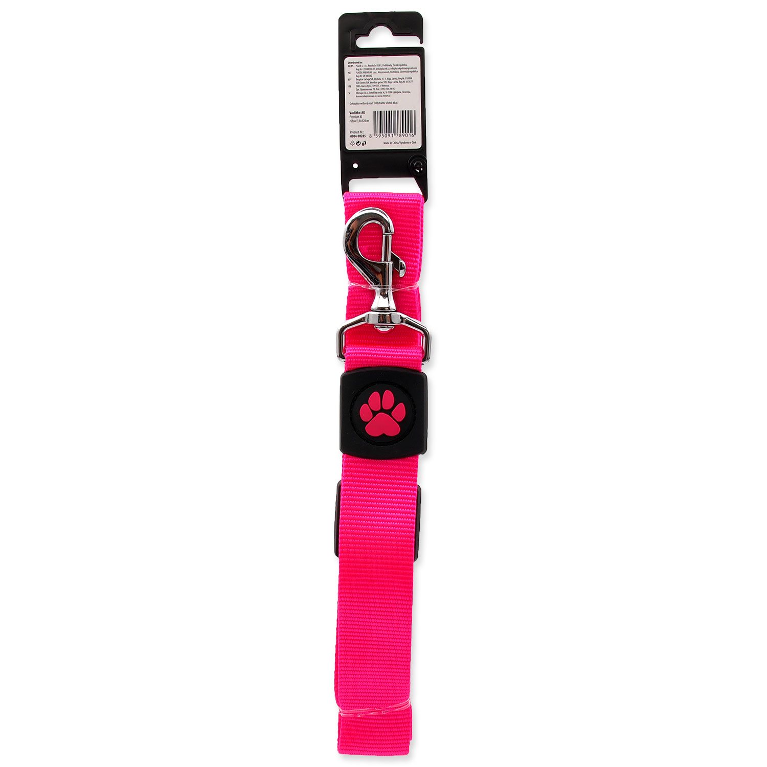 Vodítko Active Dog Premium XL růžové 3,8x120cm-KS