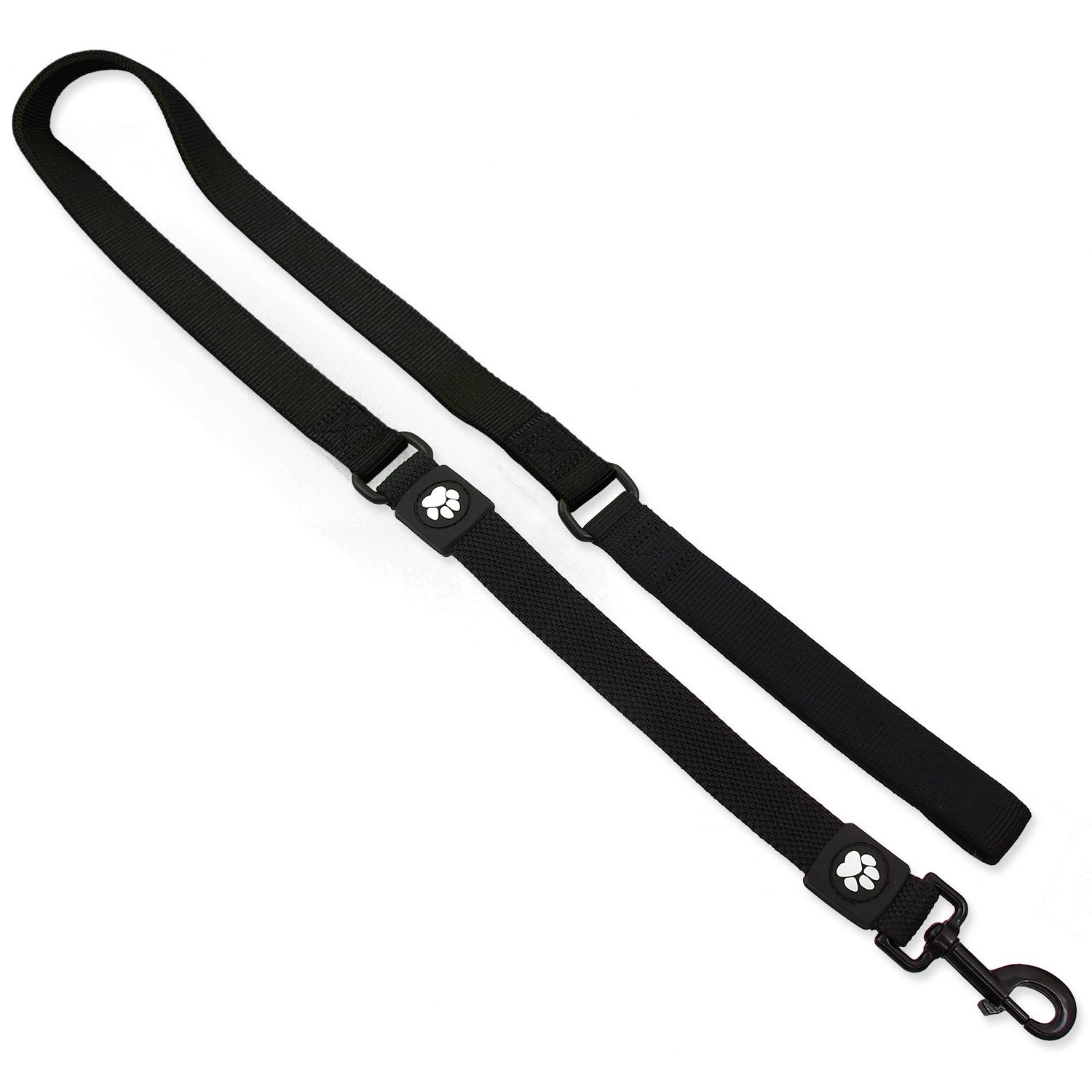Vodítko Active Dog Bungee Neoprene M černé 2x120cm-KS