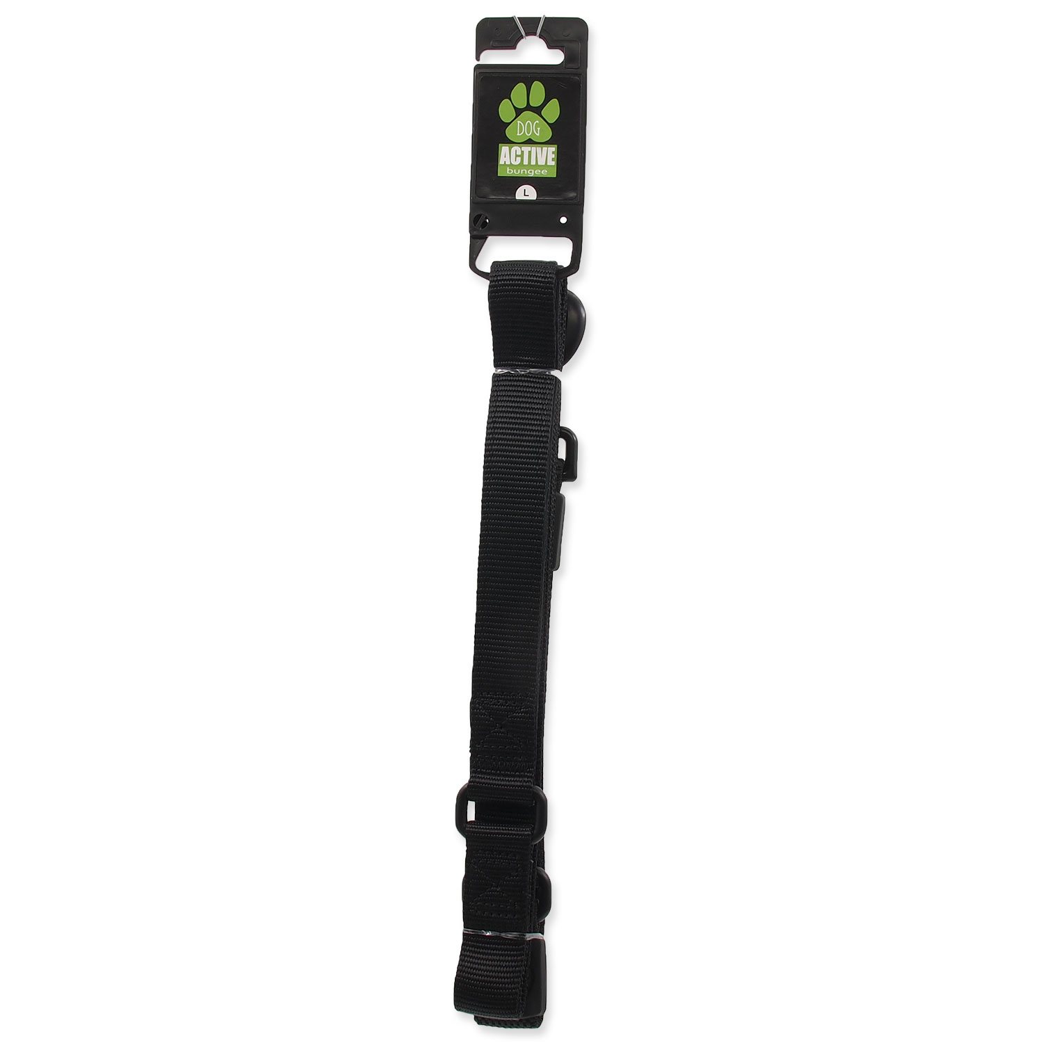 Vodítko Active Dog Bungee Neoprene L černé 2,5x120cm-KS