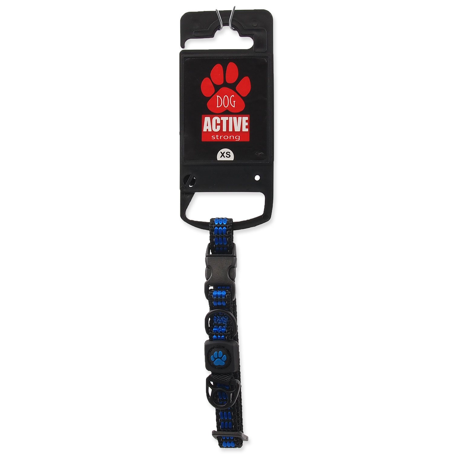 Obojek Active Dog Strong XS modrý 1x21-30cm-KS