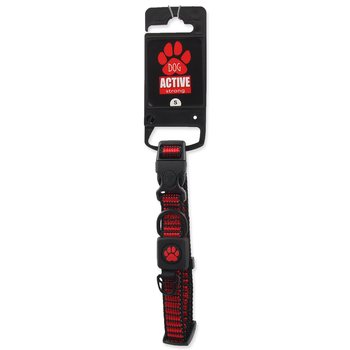Obojek Active Dog Strong S červený 1,5x27-37cm-KS