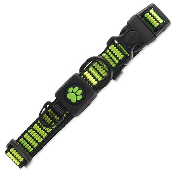 Obojek Active Dog Strong S limetka 1,5x27-37cm-KS
