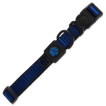 Obojek Active Dog Strong M modrý 2x34-49cm-KS