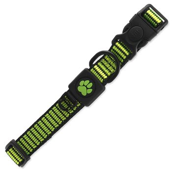 Obojek Active Dog Strong M limetka 2x34-49cm-KS