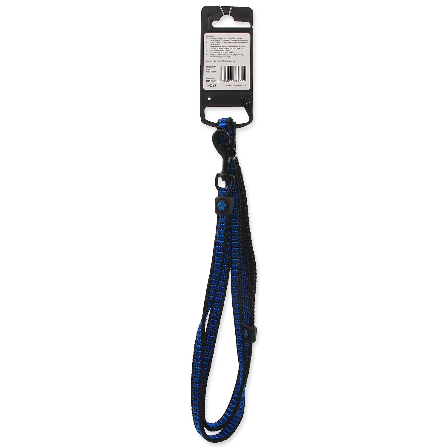 Vodítko Active Dog Strong XS modré 1x120cm-KS