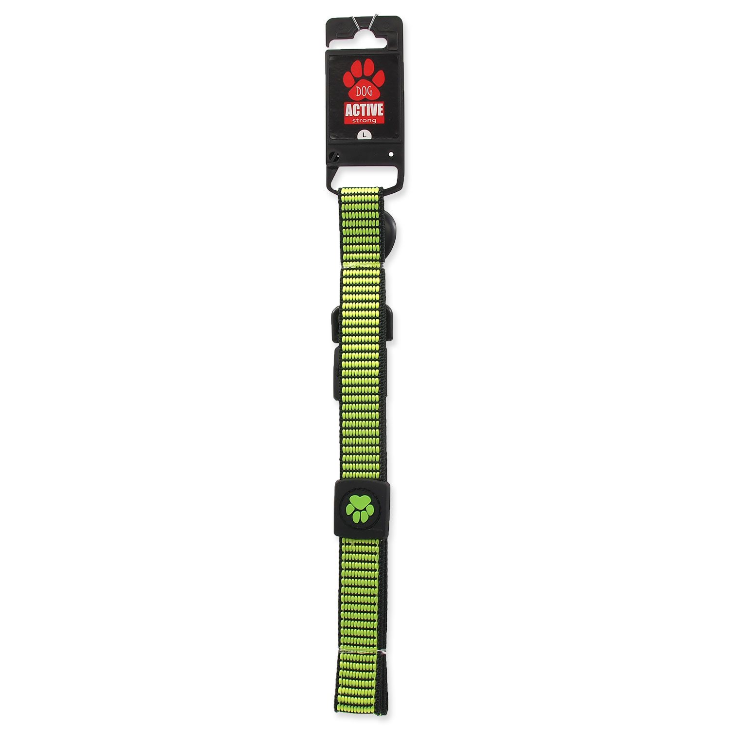 Vodítko Active Dog Strong L limetka 2,5x120cm-KS