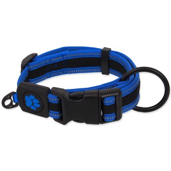 Obojek Active Dog Fluffy XL modrý 3,8x44-70cm-KS