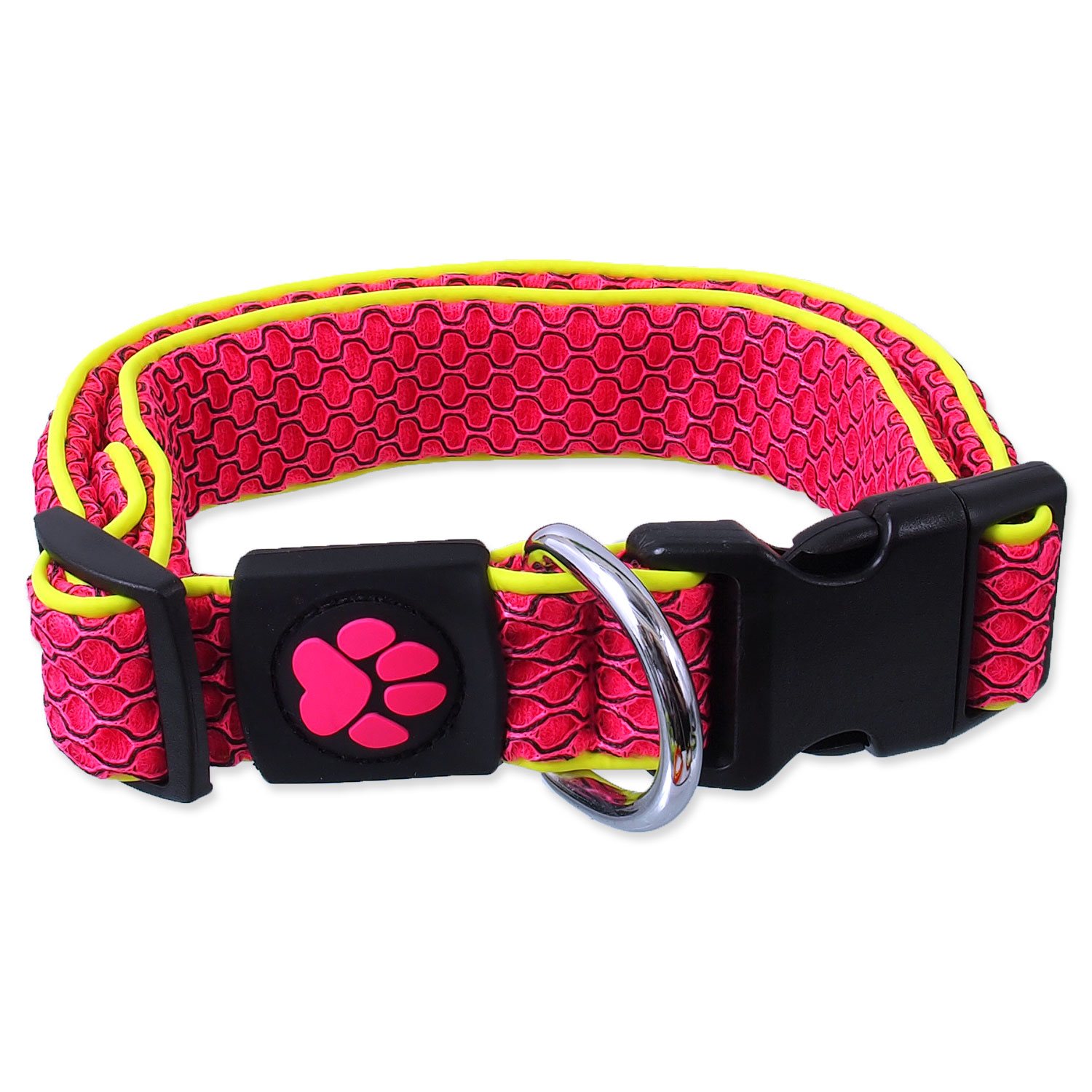 Obojek Active Dog Mellow M růžový 2,5x35-51cm-KS