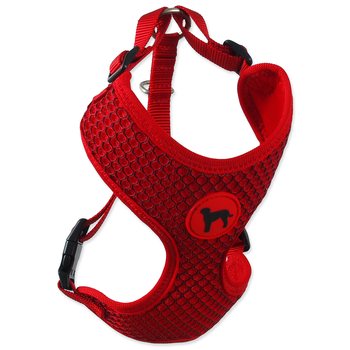 Postroj Active Dog Mellow M červený 1,5x40-55cm-KS