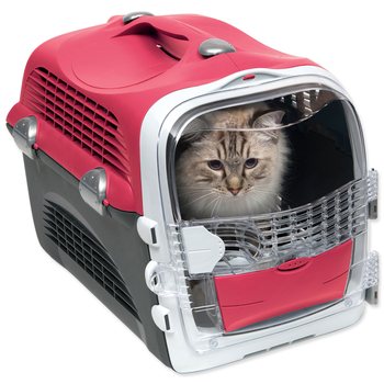 Přepravka Catit Cabrio tmavě červená-KS