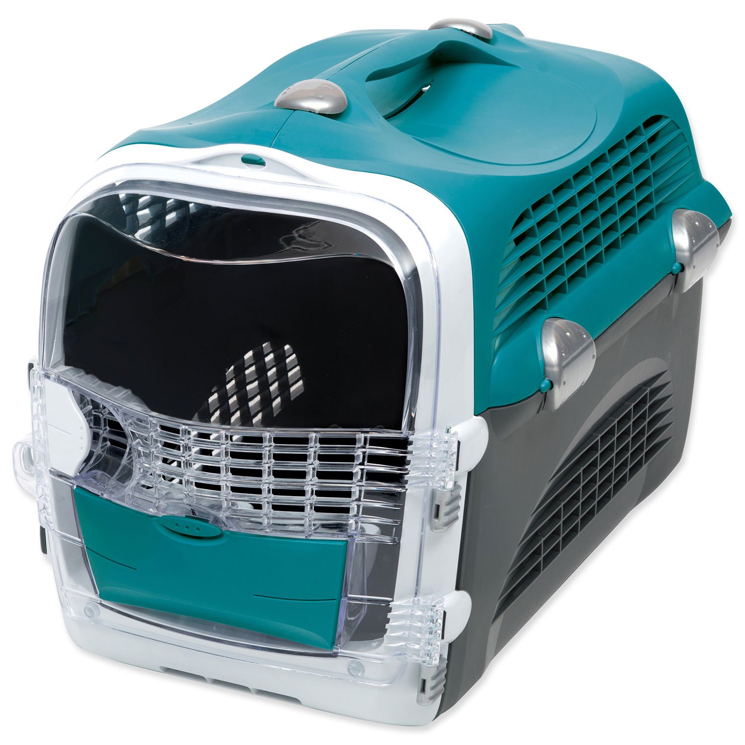 Přepravka Catit Cabrio tyrkysová-KS