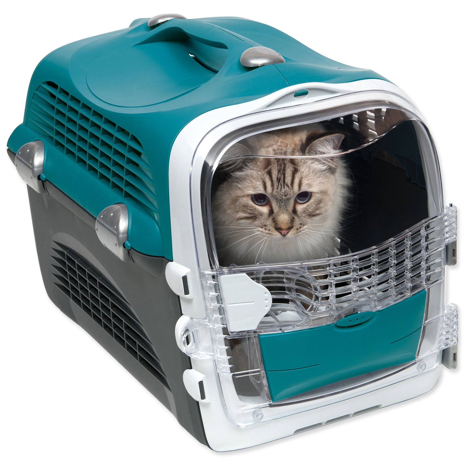 Přepravka Catit Cabrio tyrkysová-KS