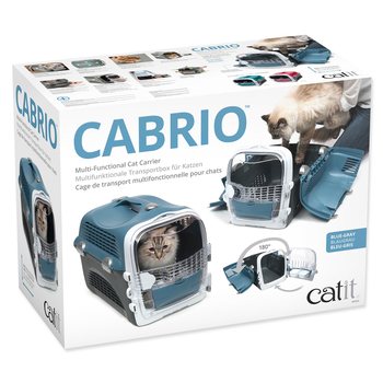 Přepravka Catit Cabrio modrá-KS