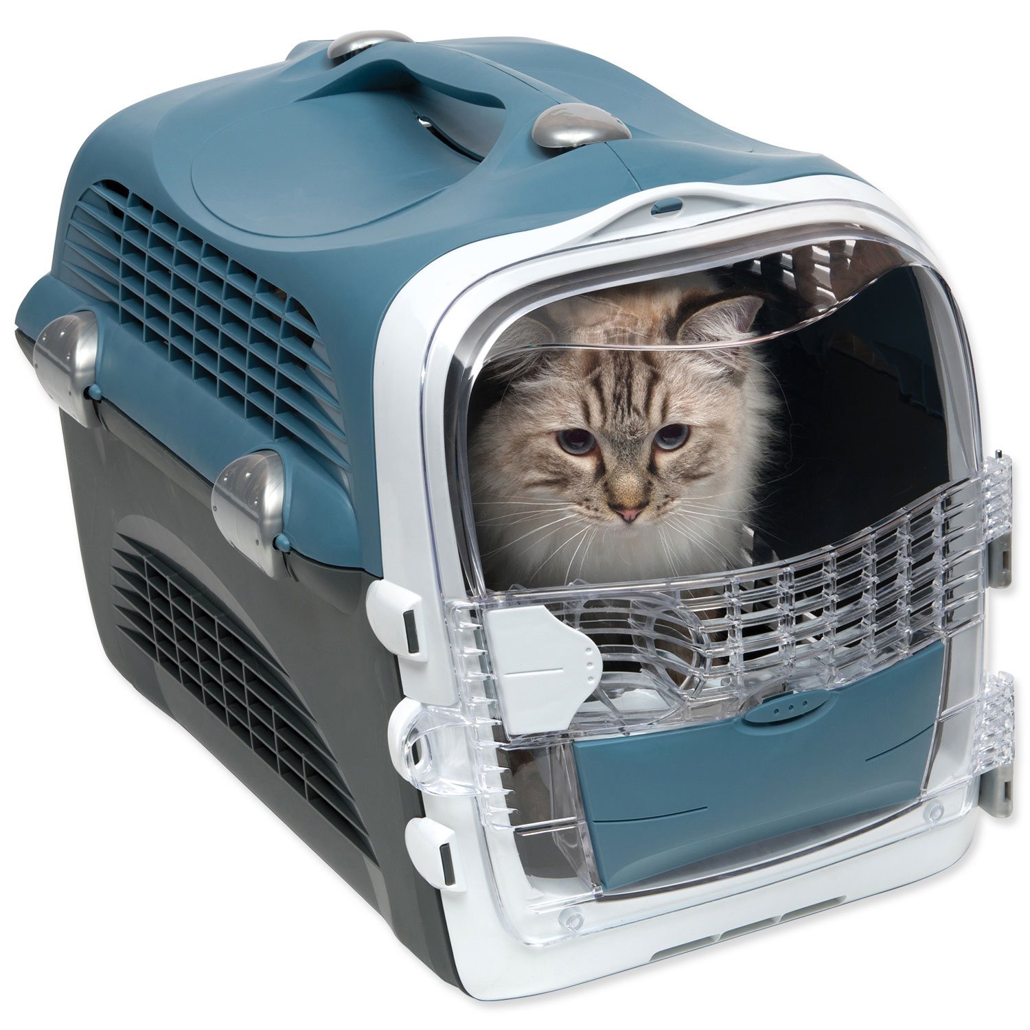 Přepravka Catit Cabrio modrá