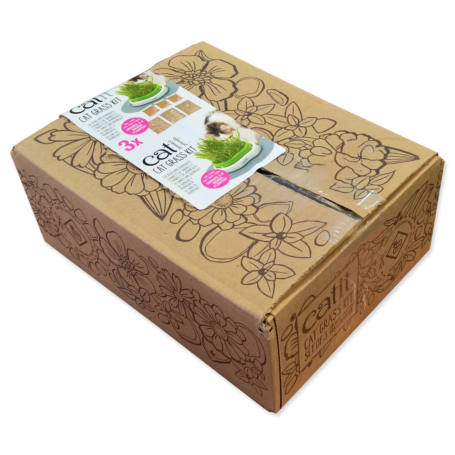 Tráva Catit 3 balení-KS